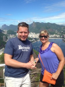 Kammy and Chris on Sugar Loaf